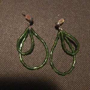 2 Layered Beaded Earrings